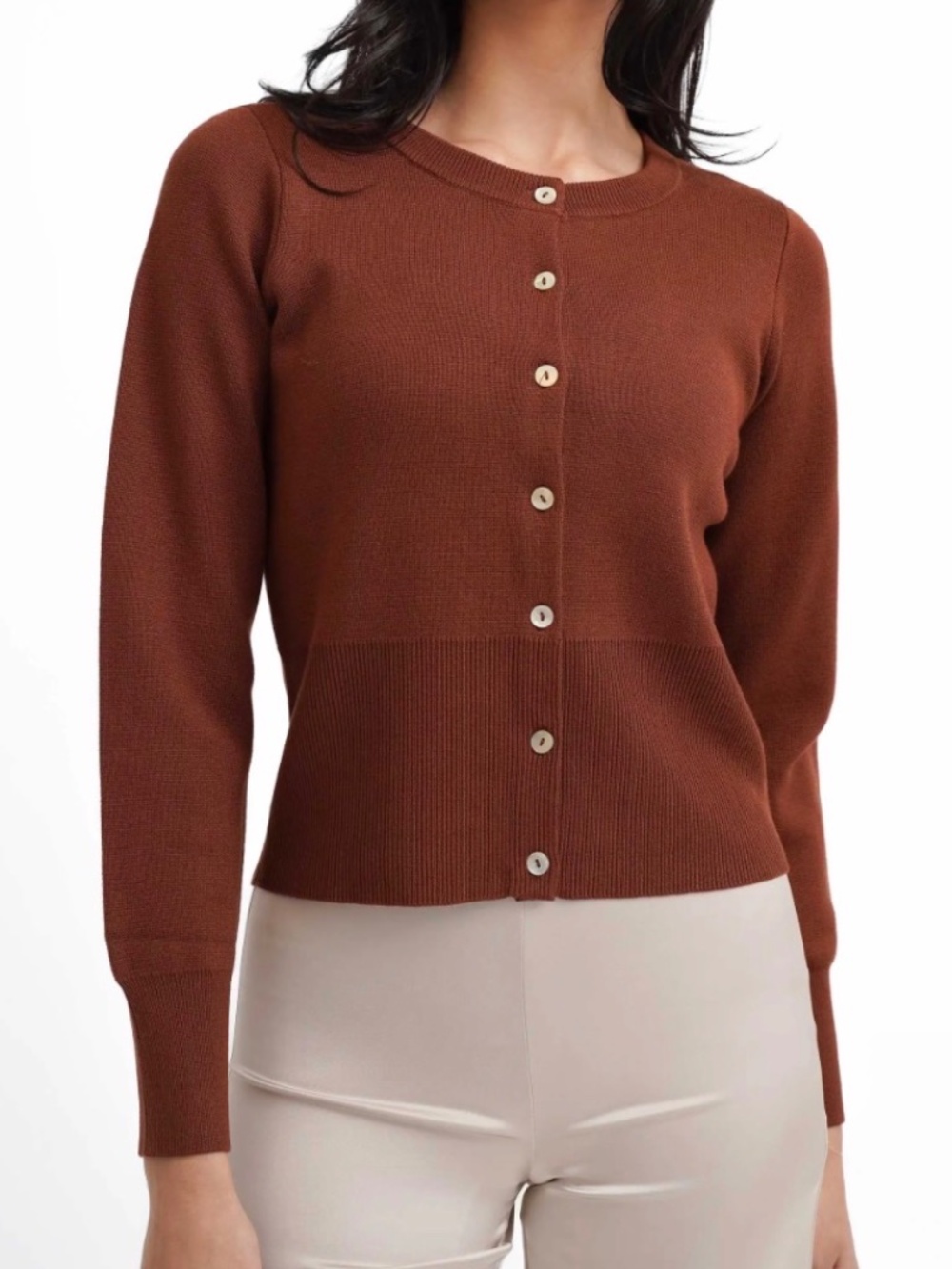 Cyrus The Modern Crew Cardigan NWT